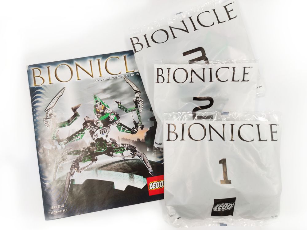 Конструктор LEGO Bionicle 8622 Нидики