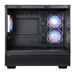 Корпус для компьютера 1STPLAYER MIKU Mi5 ARGB Black / mATX / 3x120mm ARGB fans / Mi5-BK-2FC7R-1FC7