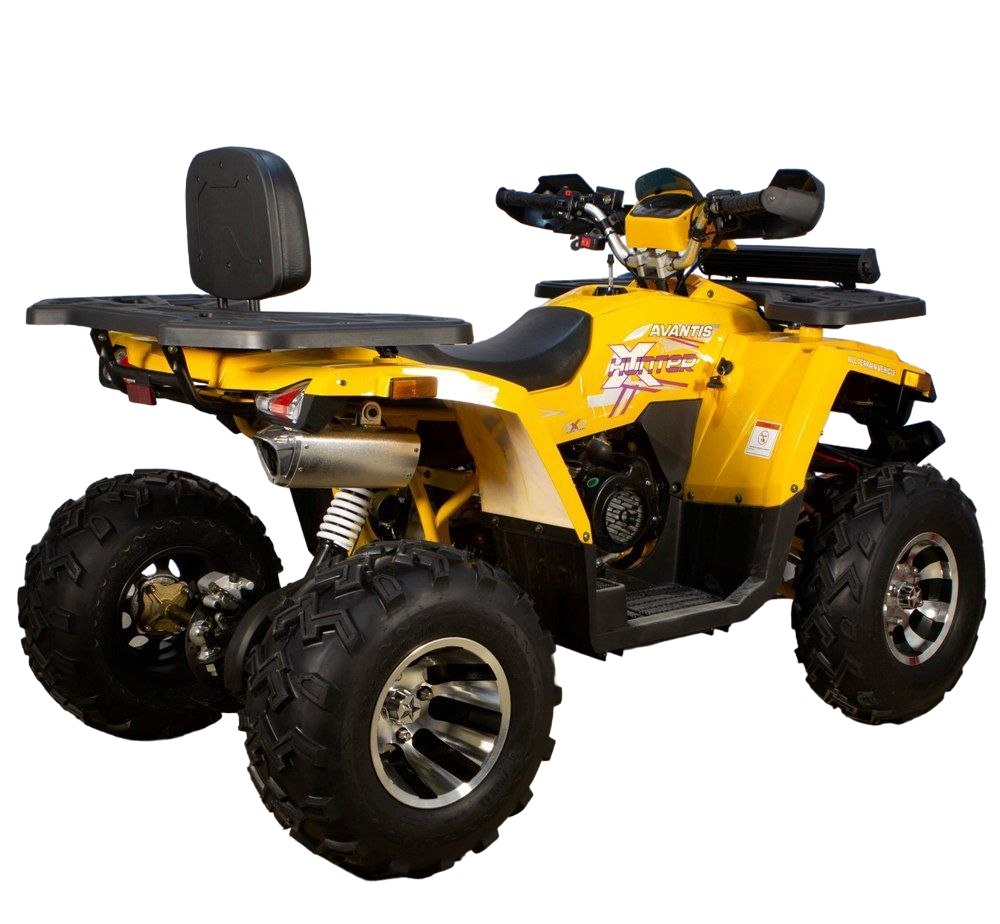 Квадроцикл Avantis Hunter H200 Big Premium (баланс. вал) желтый