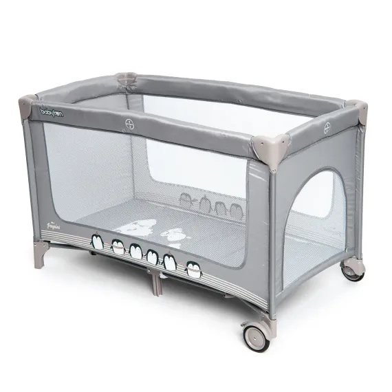 Манеж Babyton Play Box Grey P612
