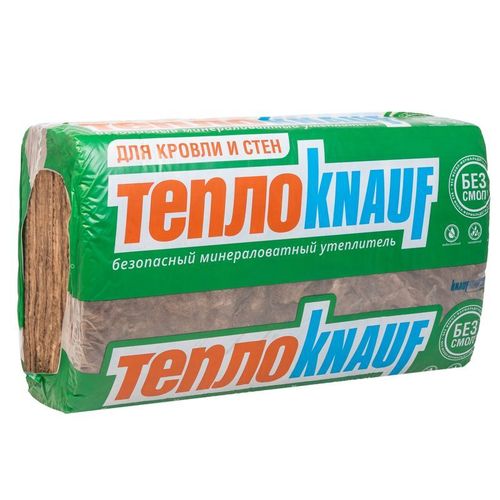 Утеплитель ТеплоКНАУФ для кровли и стен 15 кг/м³ (1230х610х100 мм) 8 шт