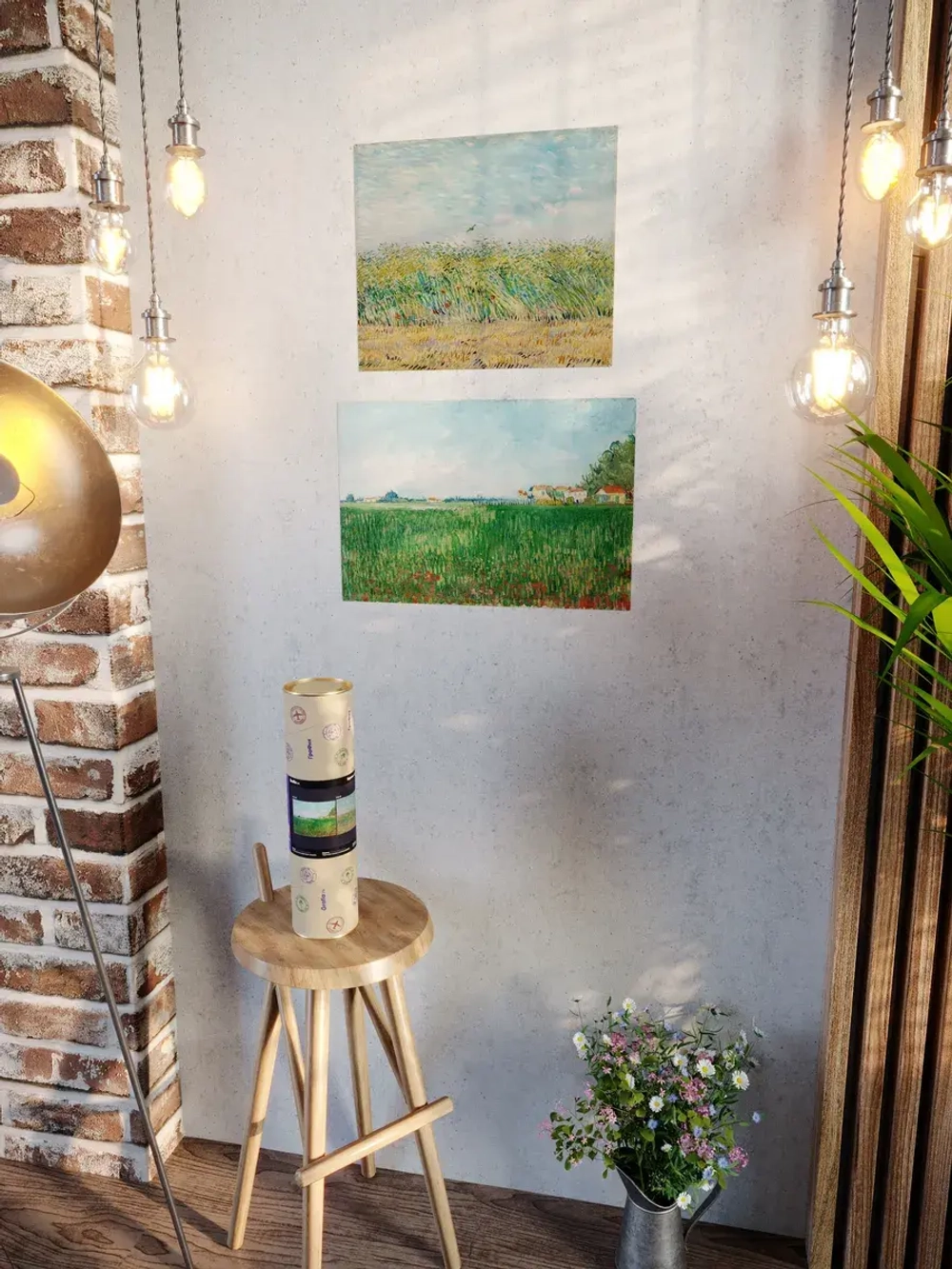 Картины-наклейки на стену для декора интерьерные №24