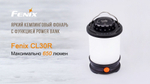 Кемпинговый фонарь Fenix CL30R