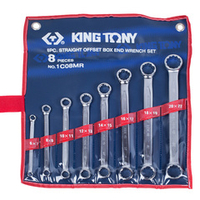 KING TONY (1C08MR) Набор накидных ключей, 6-22 мм 8 предметов