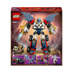 Конструктор LEGO Ninjago 71834 Многофункциональный ультра-мех Зейна — фото 4