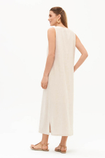 51731 Платье женское (натуральный лен)