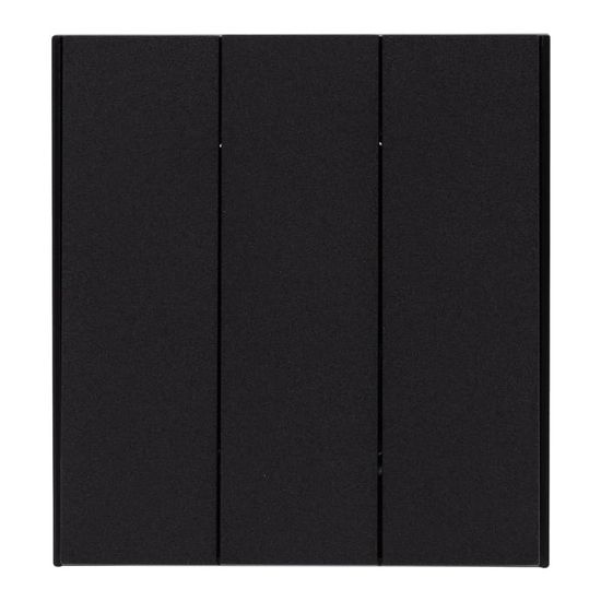 Выключатель STRONG 3 кл 10А с/у антрацит KRANZ