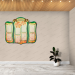 Комплект фигурных стендов Школьный калейдоскоп с карманами А4 2961