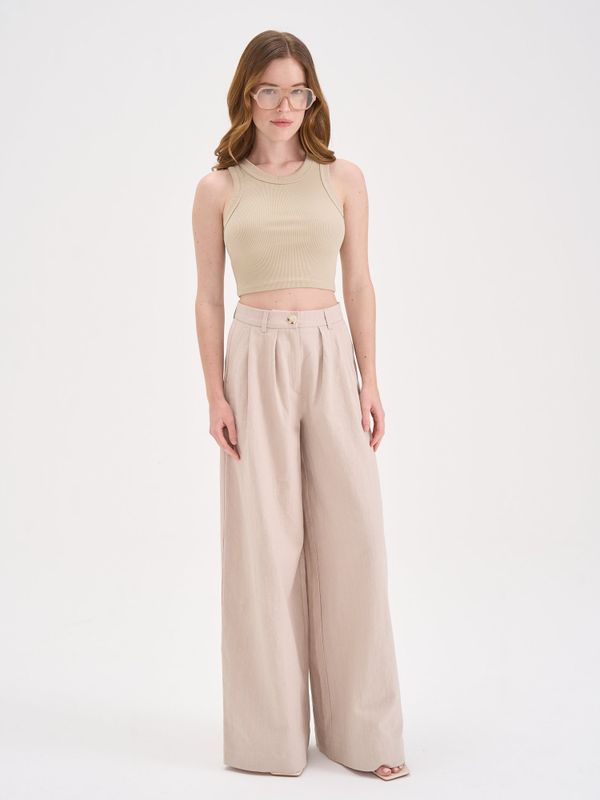 Костюм из льна и хлопка 