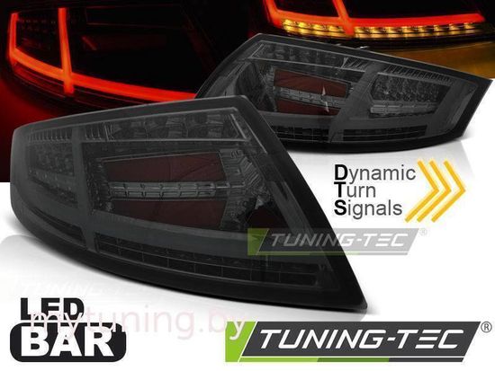 Задние фонари smoke led bar для Audi TT 8J