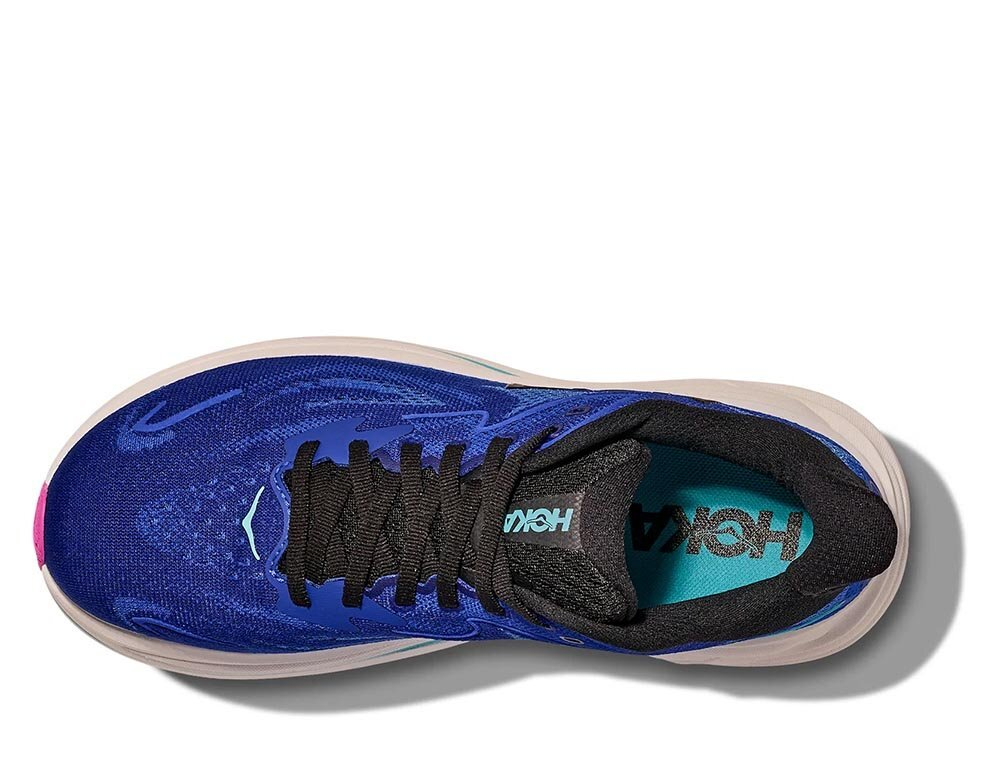 Кроссовки для бега женские Hoka Clifton 10 Сине-Черные