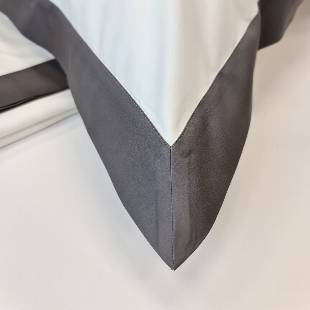 Постельное белье 2 спальное евро Сlaire&Caroll Adour белое