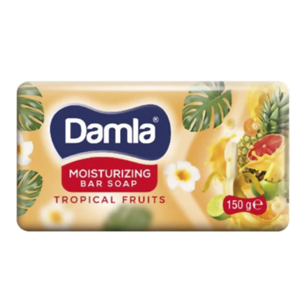 Мыло туалетное Damla Тропические фрукты 150 гр