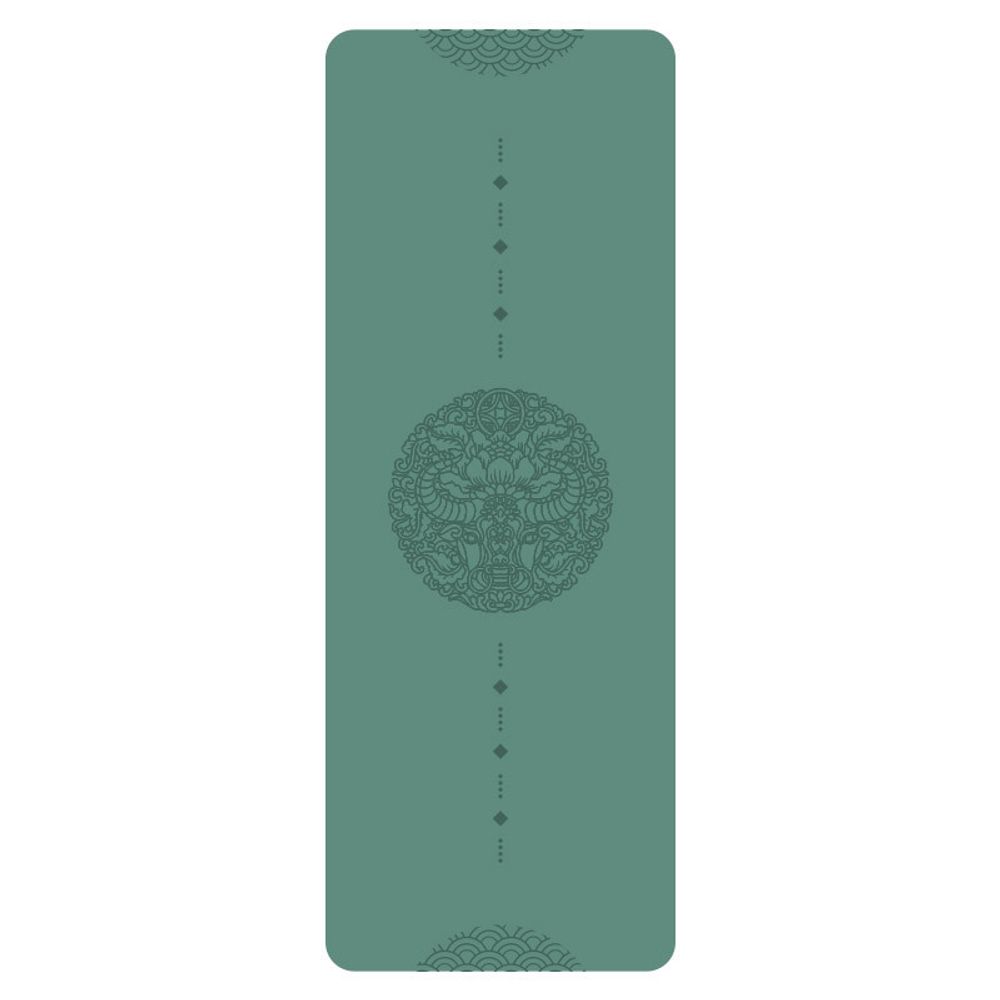 Каучуковый коврик для йоги Bull Emerald 185*68*0,5 см нескользящий