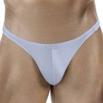 Мужские трусы тонги серые Clever Moda DESIRABLE THONG 183012