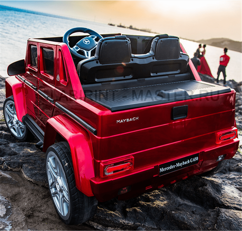 Электромобиль детский "Mercedes-Benz  G650",12V, красный