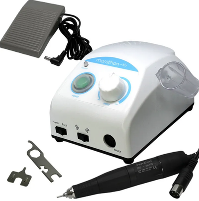 Комплект Аппарат для маникюра и педикюра Marathon N7 NEW /SH400/40k/ SFP-27 с педалью