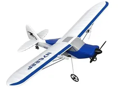 Радиоуправляемый самолет Volantex RC Sport Cub 400мм (синий) 2.4G 2ch LiPo RTF with Gyro EXA76202RB