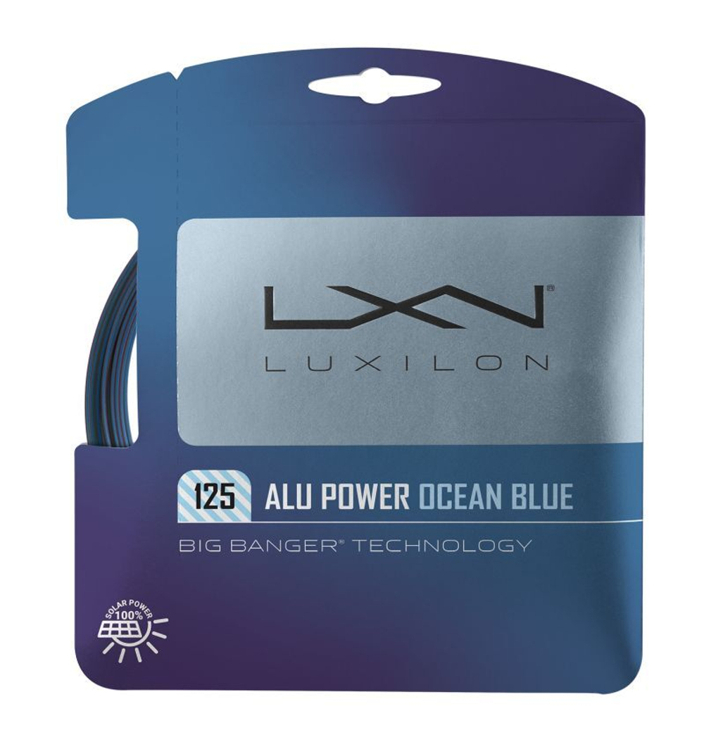 Струны теннисные Luxilon Alu Power 125 (12,2 m) - ocean blue