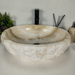Раковина из оникса Erozy White EO-64309 52*43*15 0213