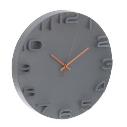 GAEM Часы настенные декоративные, L34 W4,5 H34 см, (1xАА не прилаг.)