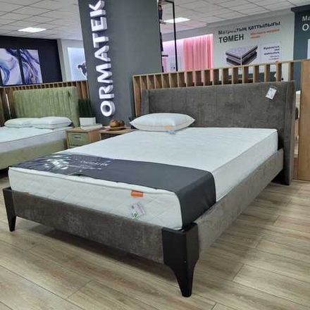 160-200 Кровать Henry Лофти Кофейный/Венге