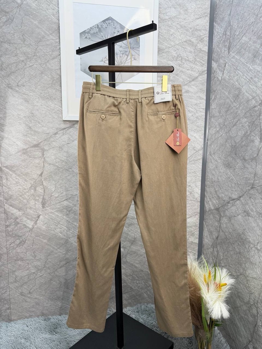 Льняные брюки Loro Piana