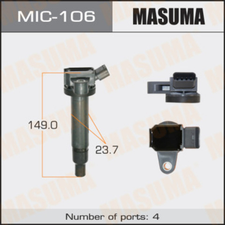 Катушка зажигания Masuma MIC-106 (90919-02230)