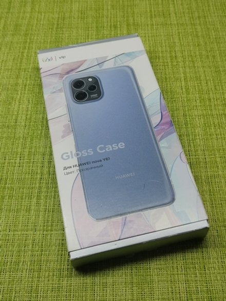 Huawei Nova Y61 (EVE-LX9N) / Чехол накладка-бампер (прозрачный) (ORIG)