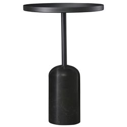 Столик кофейный Lars, Ø40 см, черный