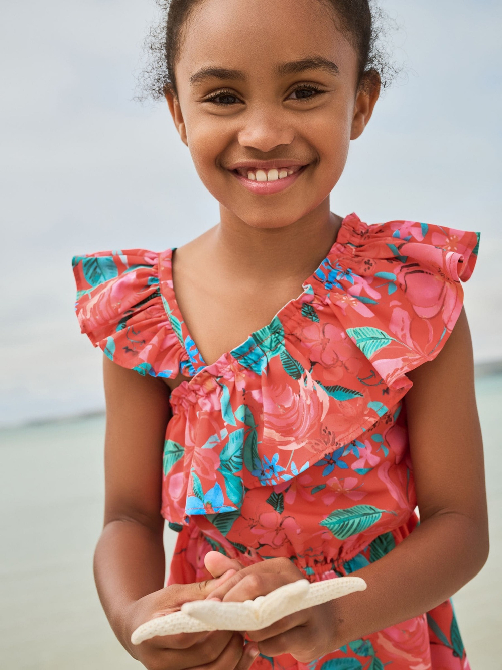 Комбинезон летний для девочки Next AC6-240, Фуксия