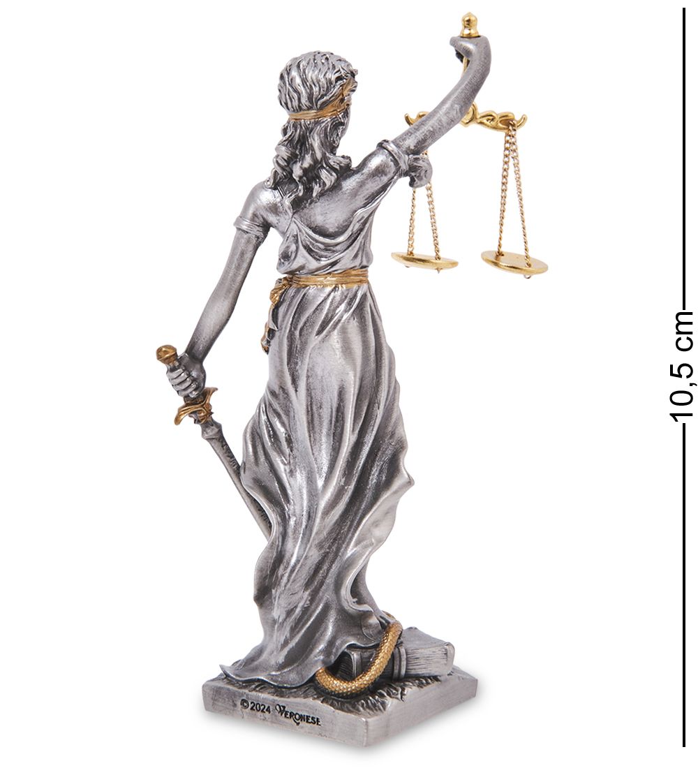 Veronese WS-1507 Статуэтка «Фемида - богиня правосудия»