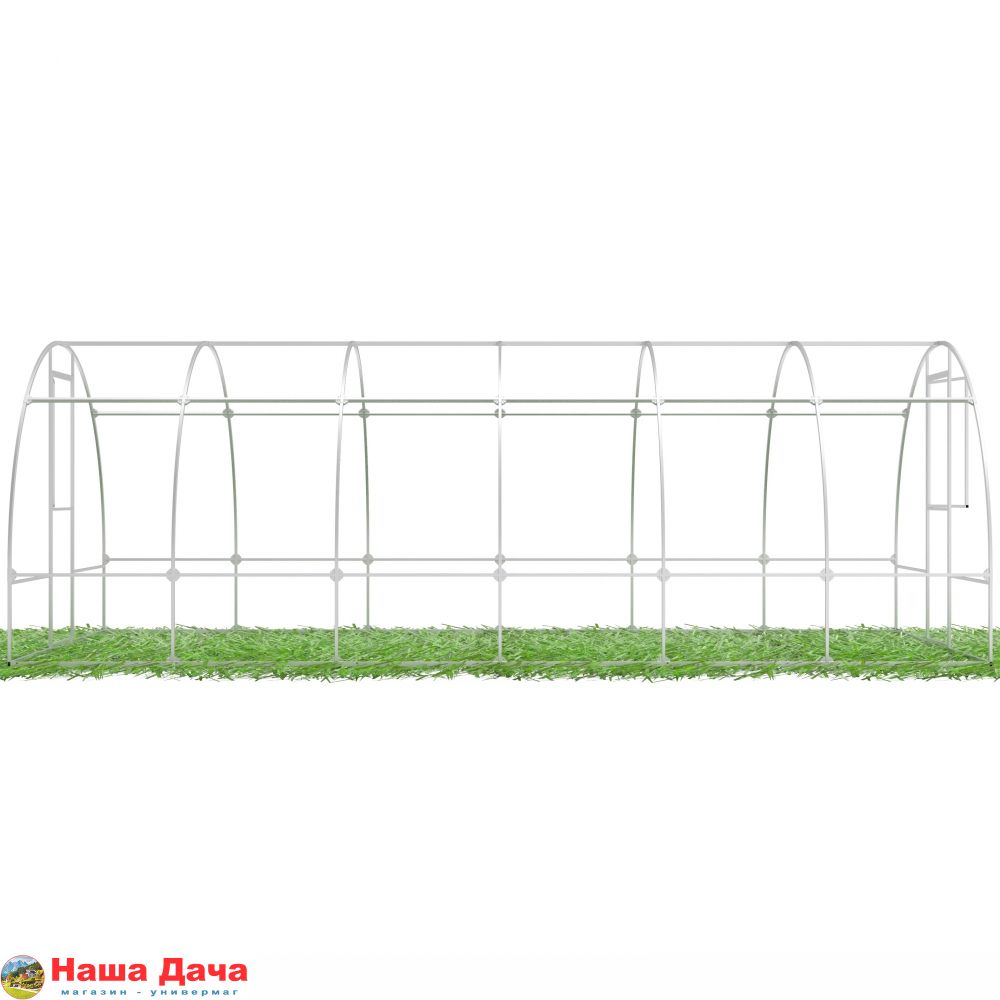 Теплица Усиленная &quot;Стандарт&quot; (с оцинкованным покрытием) 3х6 метра (каркас) магазин Наша Дача
