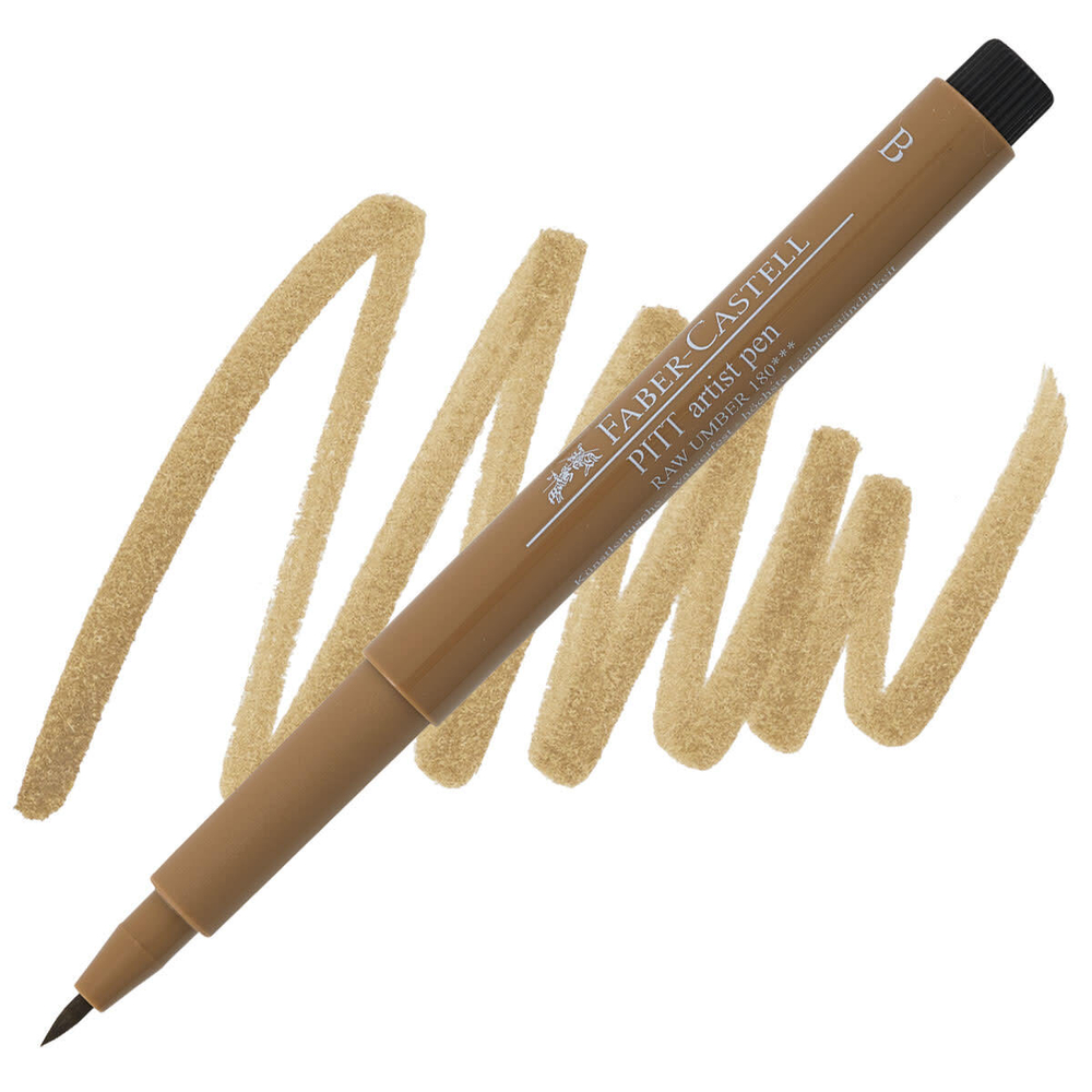 Faber-Castell Pitt Pen (B). 180 Raw Umber