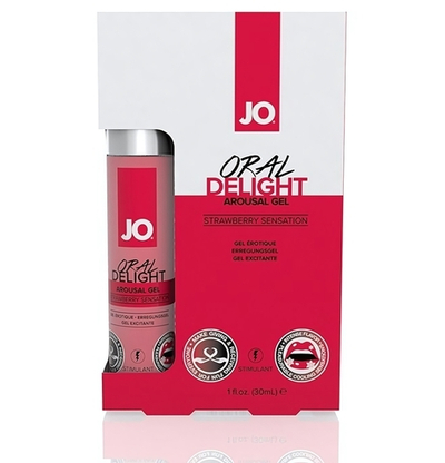 Стимулирующий гель для оральных ласк с десенсибилизацией Oral Delight клубничный 30 мл