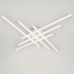 Светильник потолочный светодиодный ЭРА Модерн Nora CLL-1-109-RC WH с ДУ 109W 3000-6500К белый | Светильники SPB-6 с ДУ