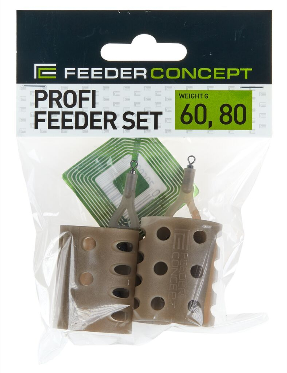 Набор фидерных кормушек Feeder Cocnept ТОЧНЫЙ ЗАБРОС 60 80г 2шт.