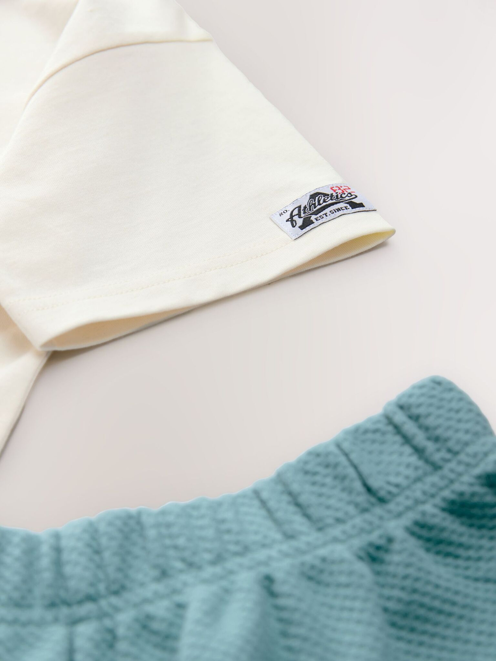 Пижама для мальчика Next E66-485, Молочный, Голубой