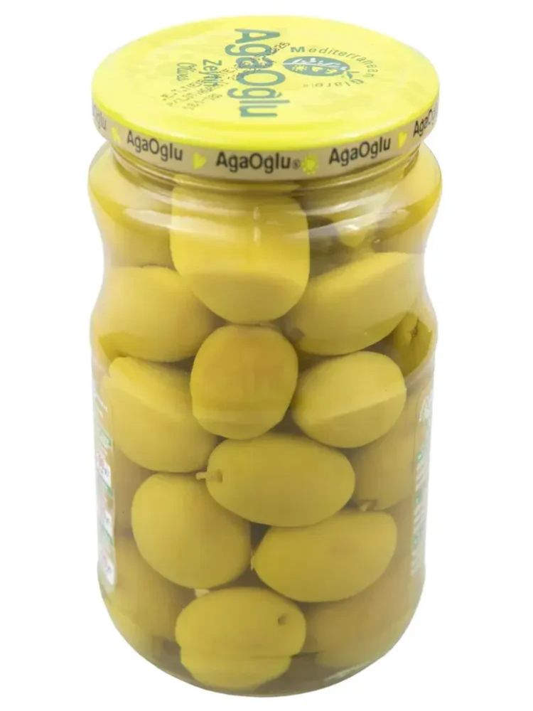 Оливки зеленые AgaOglu Kokteyl 3XL 370 г x 2 шт