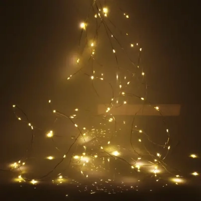 Гирлянда для дома «Волшебный хвост» 2,0 м, 8 нитей, 160 ламп, IP-40, Теплый белый (постоянное свечение)