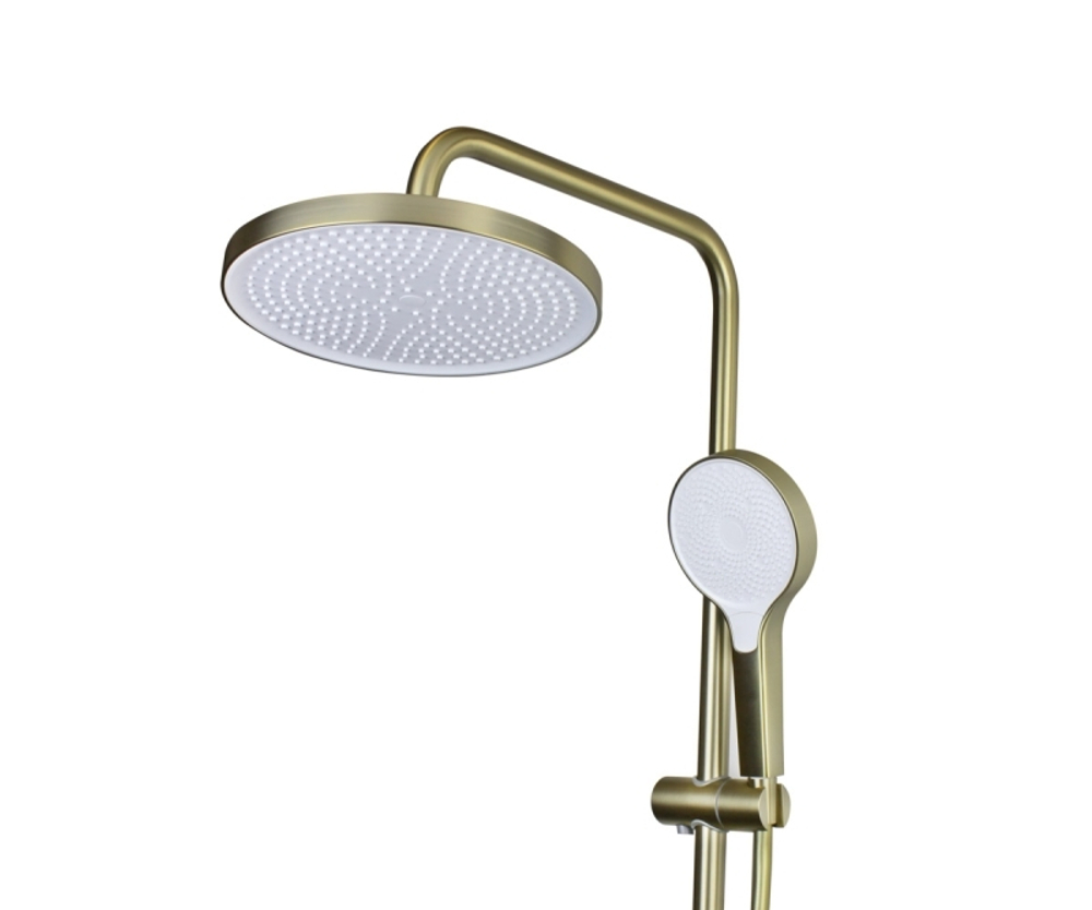 Душевая система Bronze de Luxe ICON, матовое золото 80112CG