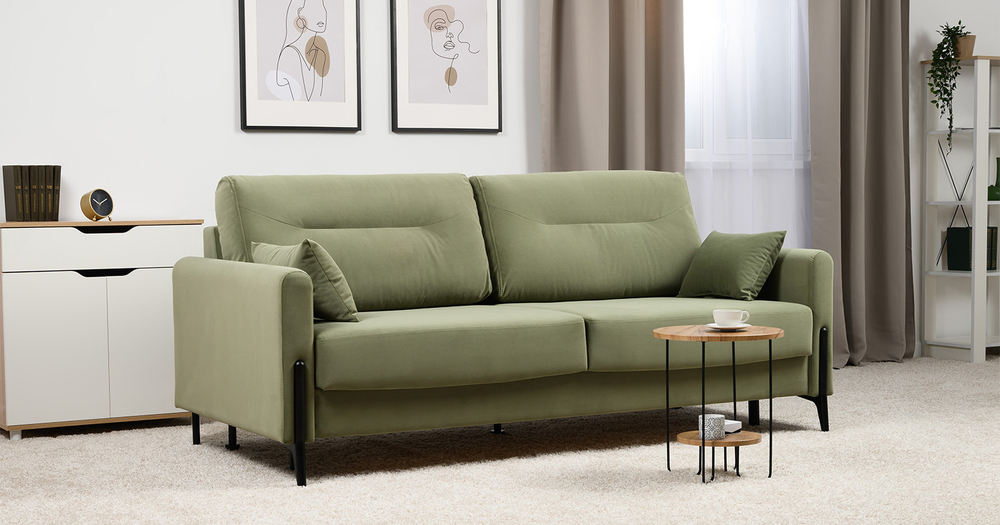 Барселона диван-кровать (оливковый)