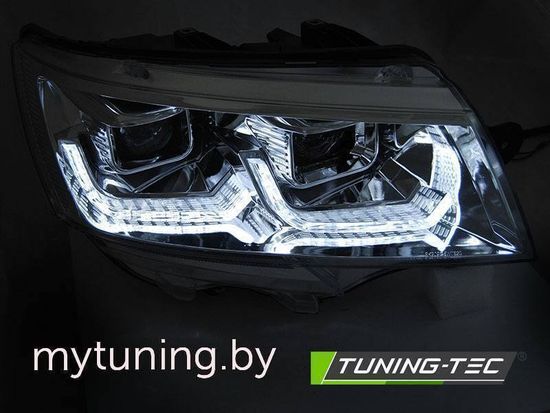 Фары передние CHROME DRL SEQ для VW T6.1 20-