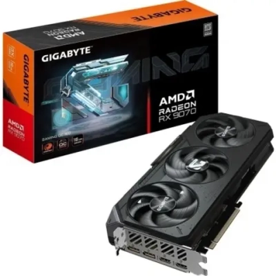 Видеокарта Gigabyte PCI-E AMD Radeon RX 9070 GAMING OC-16GD (GV-R9070GAMING OC-16GD)