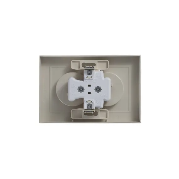 Розетка 2-м СП AtlasDesign 16А IP20 без заземл. в сборе беж. SE ATN000220