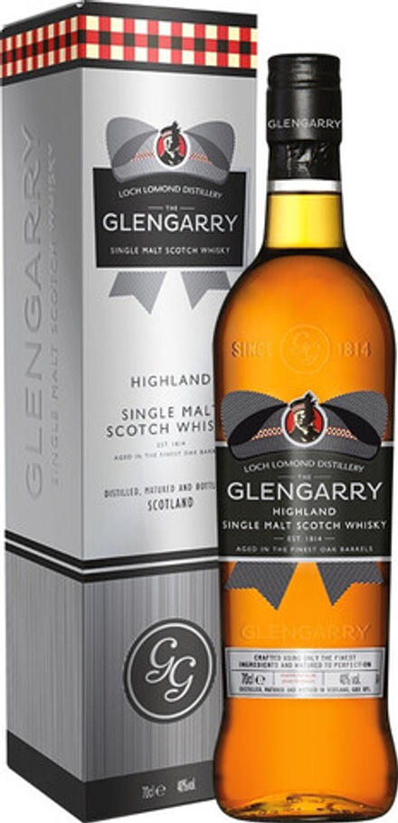 Виски Glengarry Single Malt gift box, 0.7 л