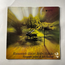 Винтажная виниловая пластинка LP Jir Malasek Иржи Маласек, Romanticky Klav r Jir ho Malaska 2 (Чехословакия 1976)
