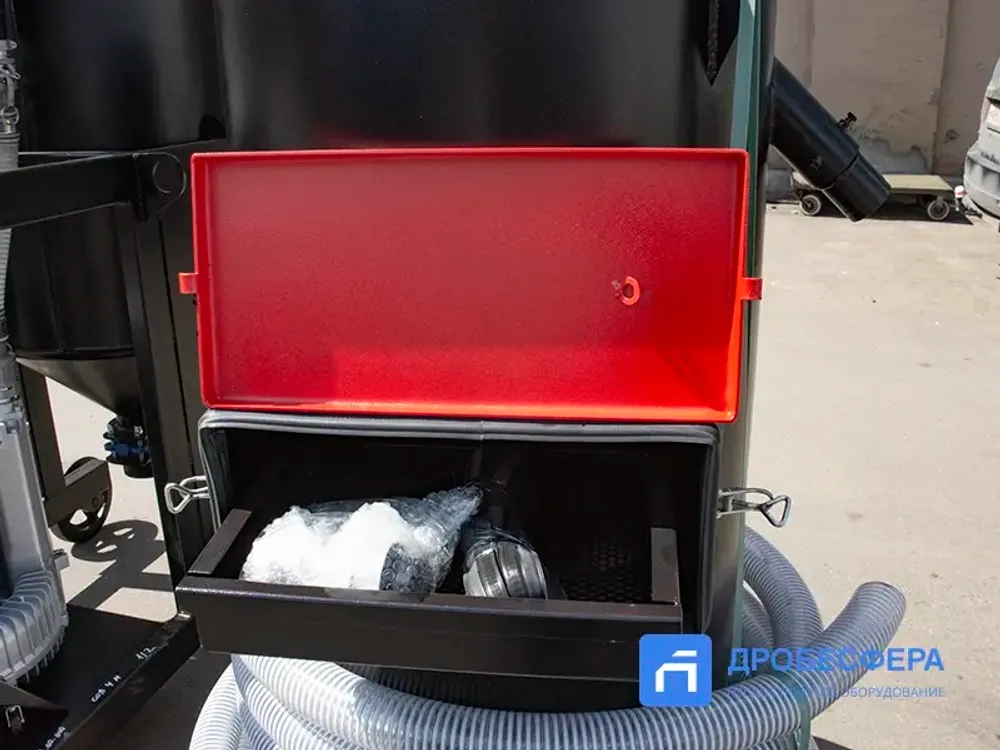 Система сбора и рекуперации абразива СОВ-4М