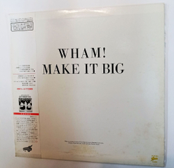 Винтажная виниловая пластинка LP Wham Make It Big (Japan 1984)