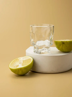 Набор изогнутых шотов для виски, 60 мл, 6 шт. прозрачные